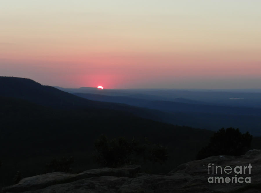 A Soft Sunset Photograph by Tammy Chesney