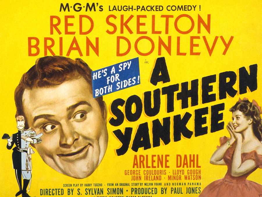 A Southern Yankee, Red Skelton, Arlene Photograph by Everett