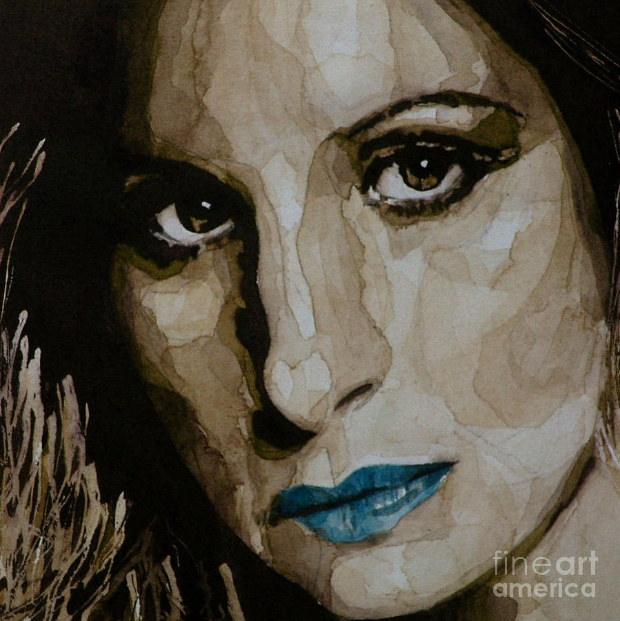 Barbara Streisand Painting - A Star is Born by Paul Lovering