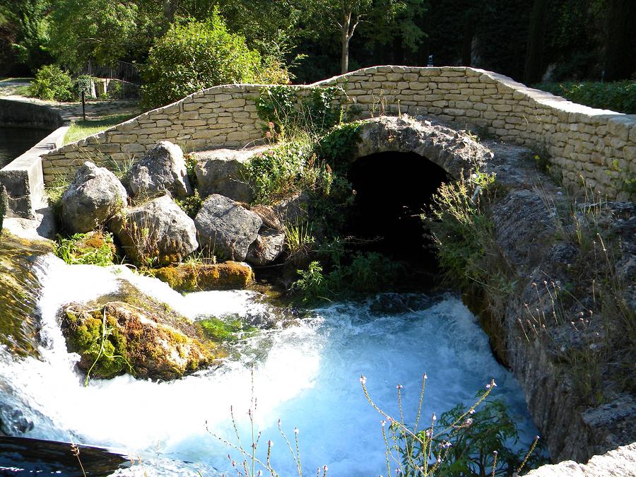 A stream in Provence Photograph by Manuela Constantin