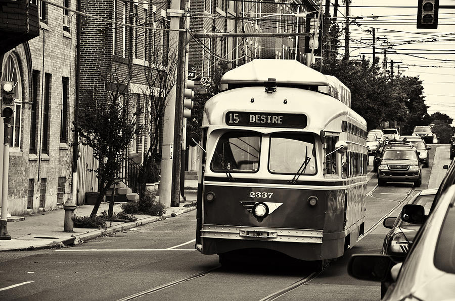 Philadelphia Photograph - A Streetcar Named Desire by Bill Cannon