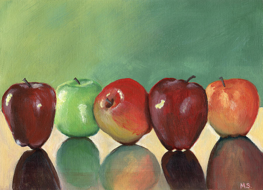 apple color study