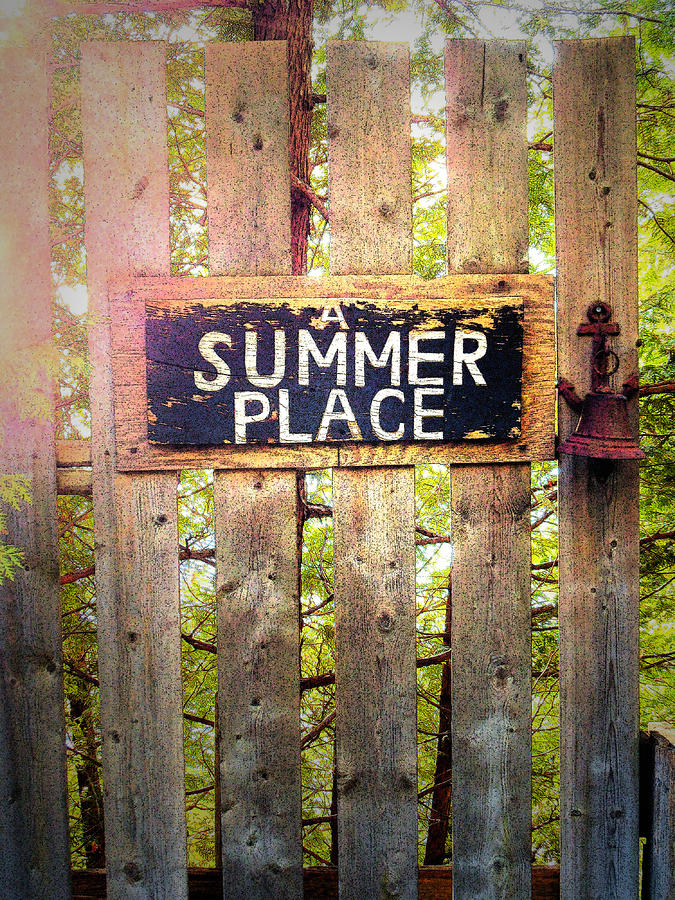 A Summer Place Photograph by Cyryn Fyrcyd