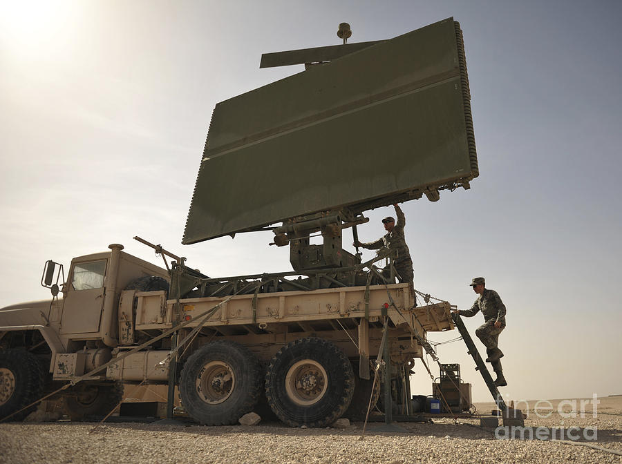 A Tps-75 Radar Mounted On A Military Photograph by Stocktrek Images