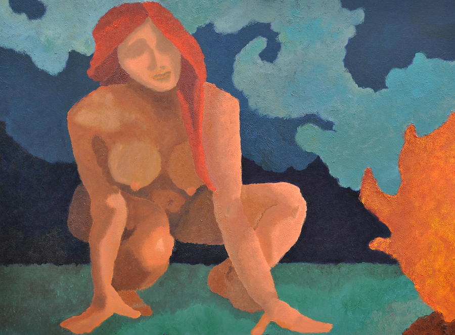 Nude Painting - A Transference of Power by Jacqueline Cappadora