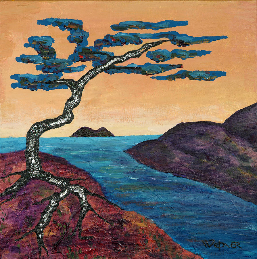 A Tree for Trudy One Painting by Randall Weidner