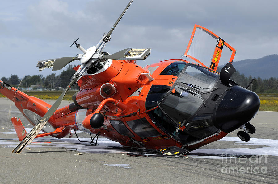 A U.s. Coast Guard Mh-65 Dolphin Photograph by Stocktrek Images