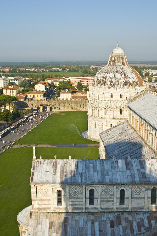 A View from the Bell Tower of Pisa  Photograph by Richard Henne