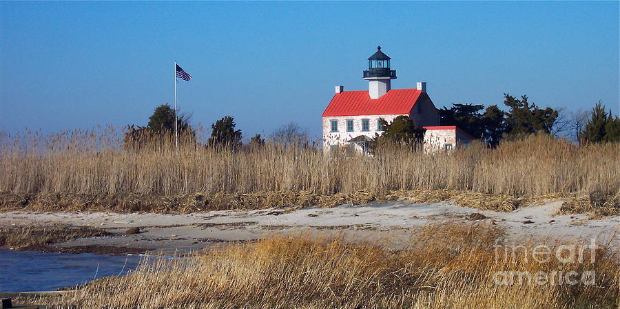A View of East Point Light  Photograph by Nancy Patterson
