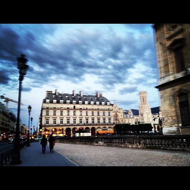 A Walk From The Louvre To The Bus Stop Photograph by Maddie Madwolfie