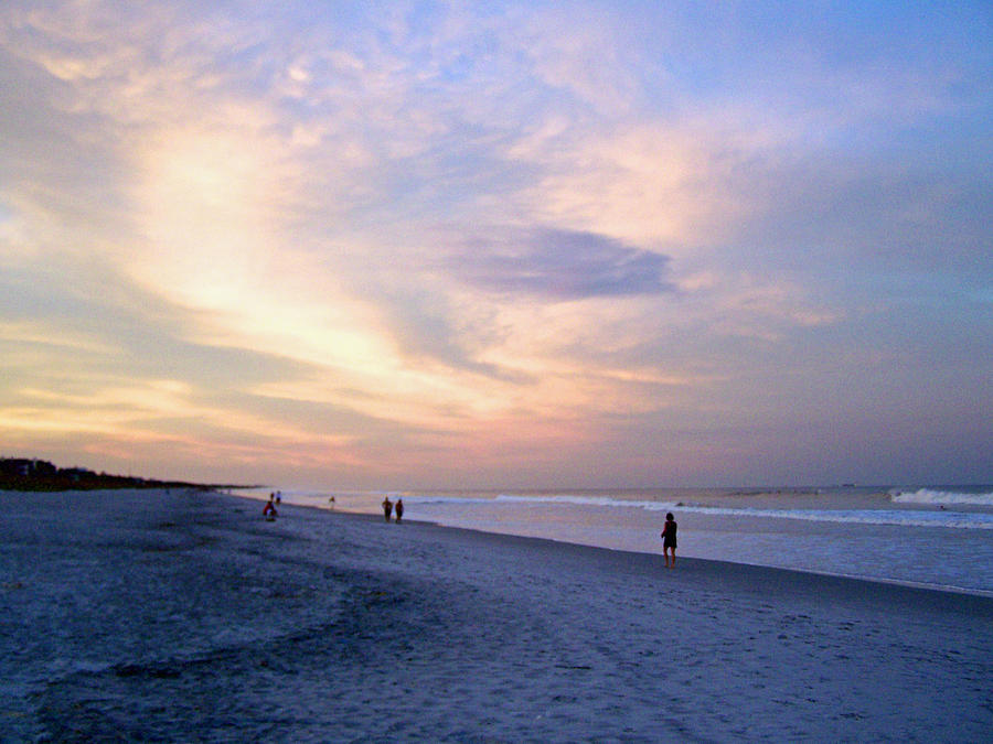 A Walk on the Beach Photograph by Patricia Clark Taylor | Fine Art America