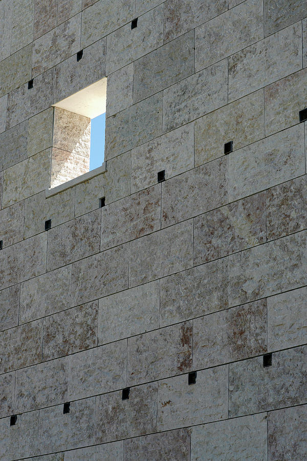 A Window In A Stone Wall Photograph by Marc Volk A Window In A Stone Wall Photograph by Marc Volk