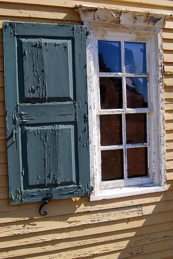 Window Photograph - A Window Into The Past WIPP by Jim Brage