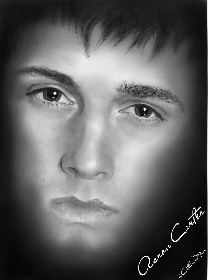 Aaron Carter Digital Art - Aaron Carter by Catherin Moon Aaron Carter Digital Art - Aaron Carter by Catherin Moon
