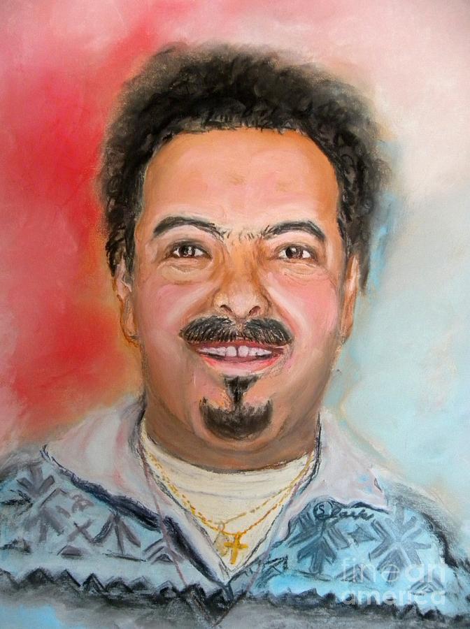 Portrait Of A Young Man Painting - Aaron Patterson by Susan Lee Clark