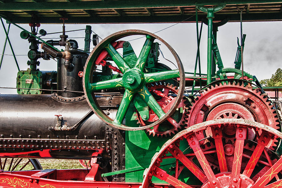 AB Farquhar Steam Tractor Photograph by Guy Whiteley