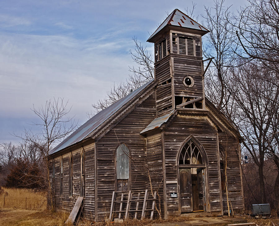 Abandoned Church Photograph by Ed Peterson