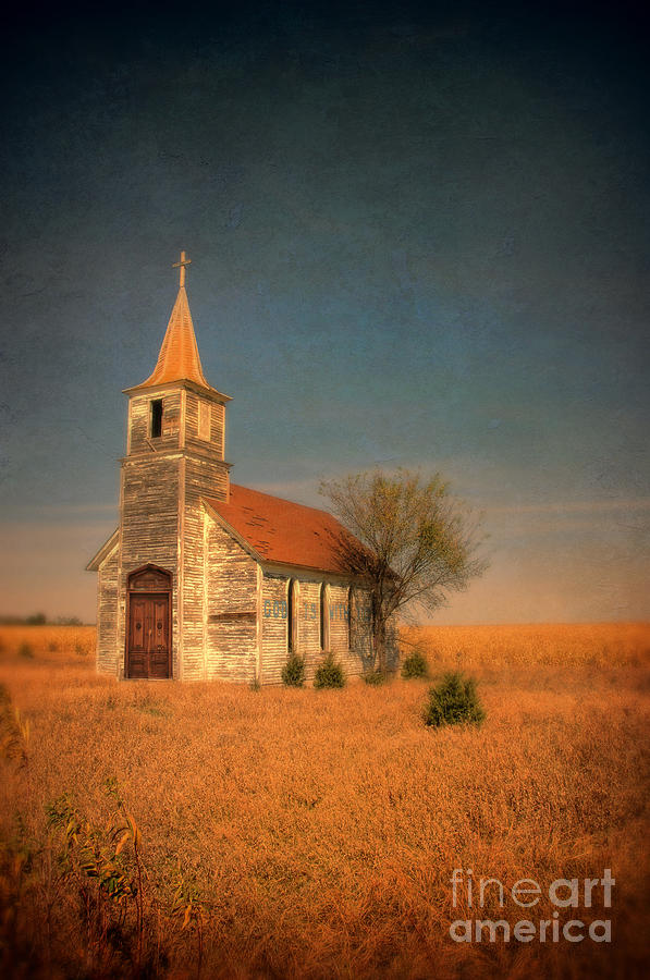 Abandoned Church Photograph By Jill Battaglia - Fine Art America