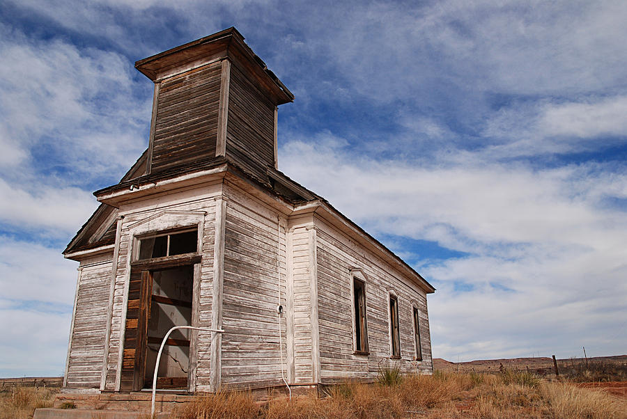 Abandoned Church Photograph by Melany Sarafis