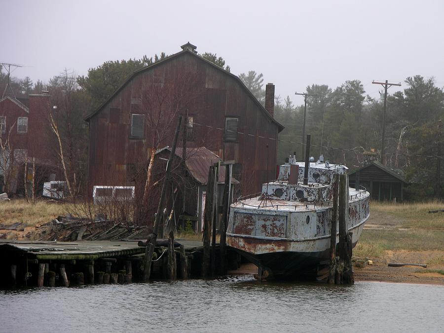 Abandoned Fishing Boat Photograph by Keith Stokes