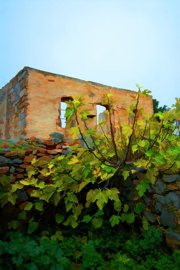 Fine Arts Photograph - Abandoned old house by Manolis Tsantakis
