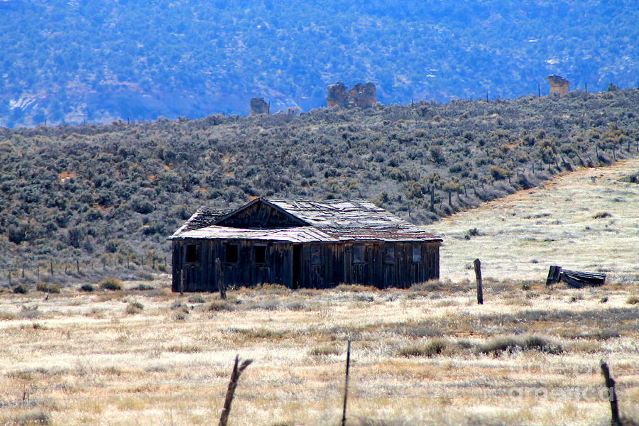 Abandoned Ranch House in Utah Photograph by Pamela Walrath