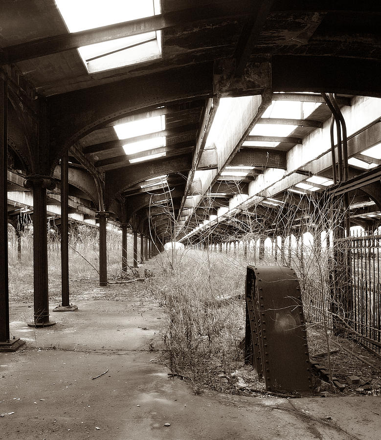 Abandoned Station Ellis Island NJ Photograph by Raymond Earley