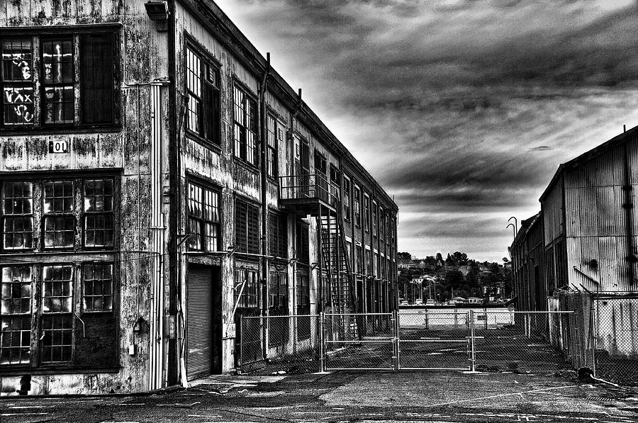 Landscape Photograph - Abandoned Warehouse by James Menke