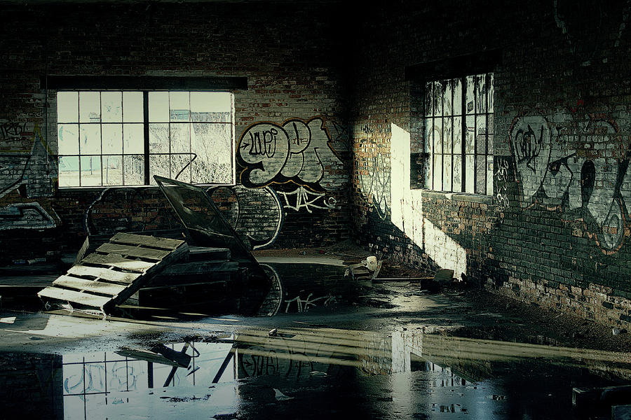 Abandoned Warehouse Photograph by Scott Hovind