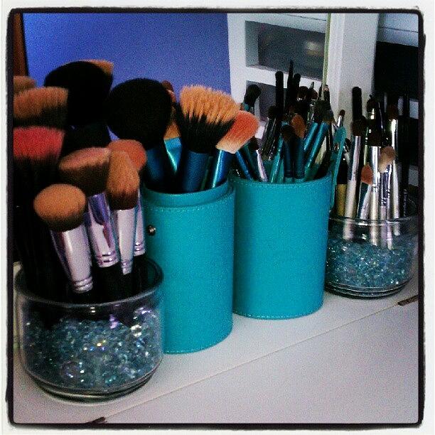 About $400 Worth Of Makeup Brushes! Photograph by Chelsea Cherry