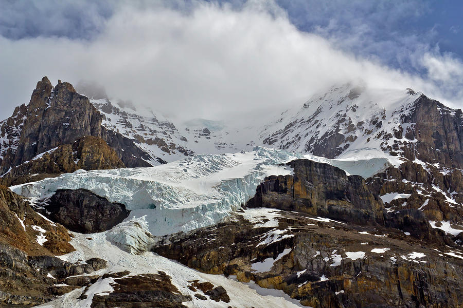 Above Athabasca Glacier Jasper National Park Canadian Rockies by Larry ...