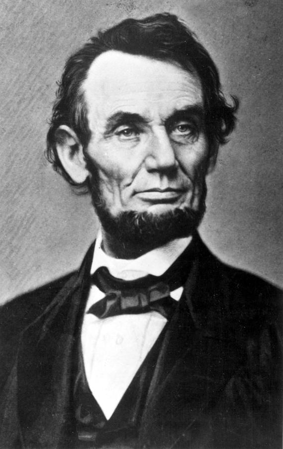 1800s Photograph - Abraham Lincoln by Everett
