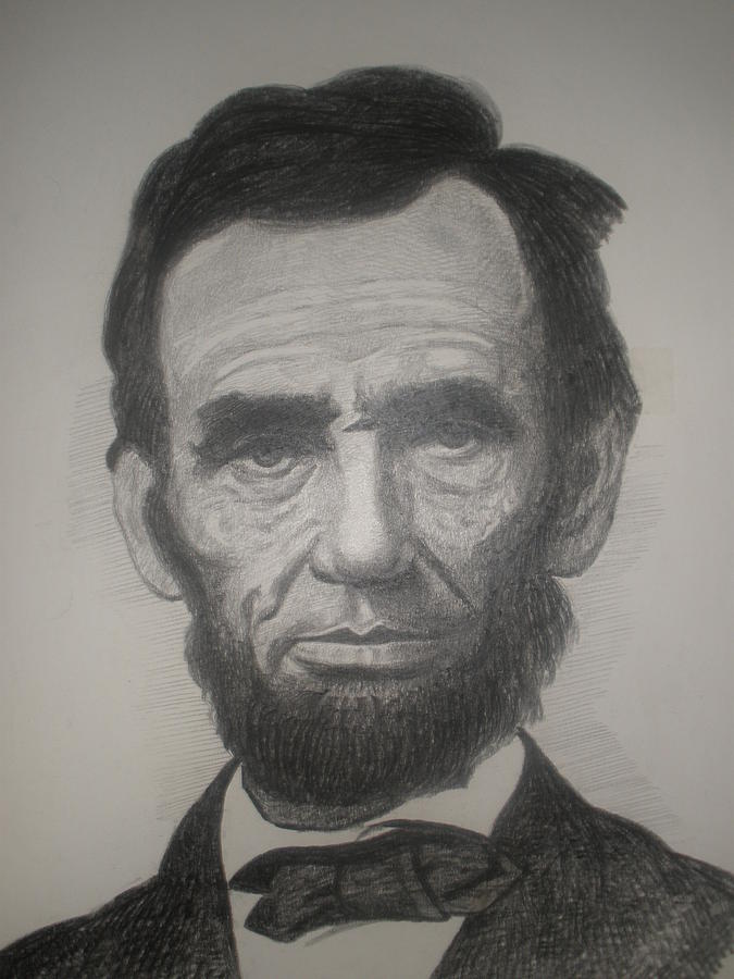 Abraham Lincoln Painting by Shokoor Khusrawy - Fine Art America