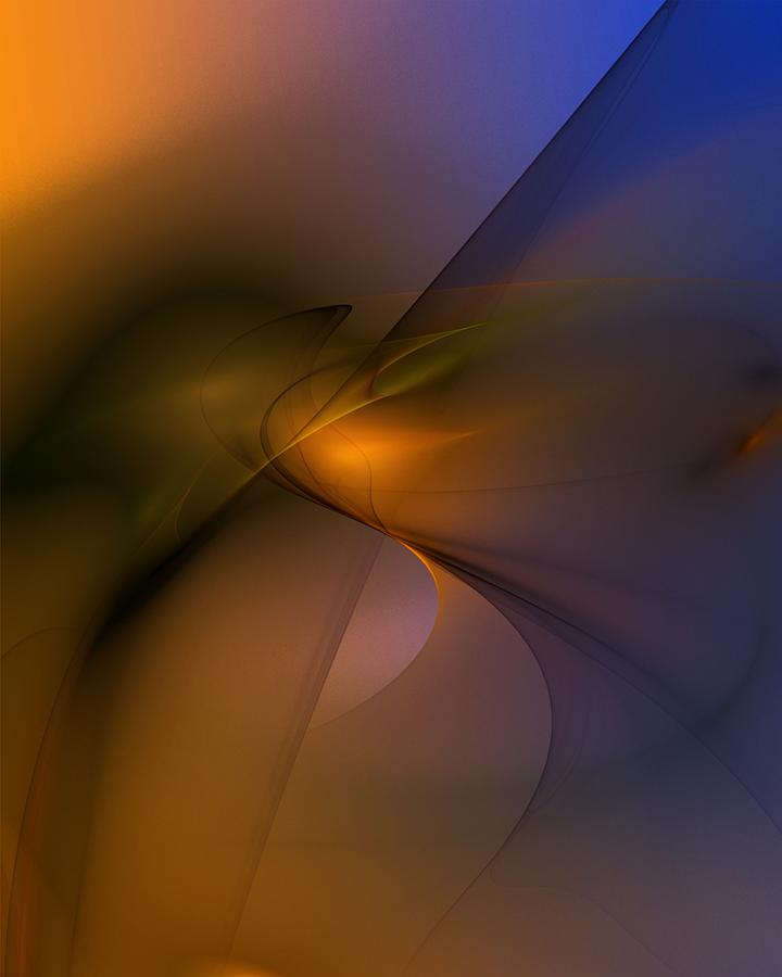 Abstract Digital Art - Abstract 110411 by David Lane
