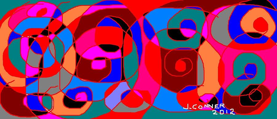 Abstract Digital Art - Abstract 29 by Jerry Conner