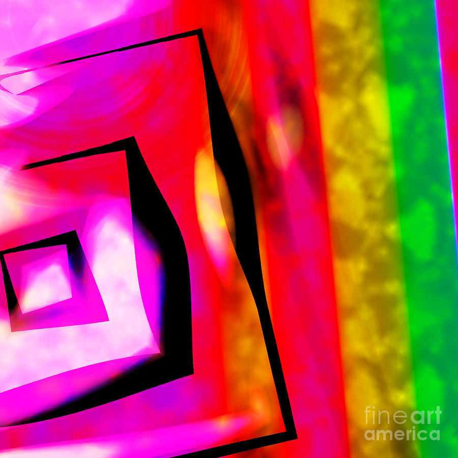 Abstract Angles And Lines Digital Art by Susan Stevenson