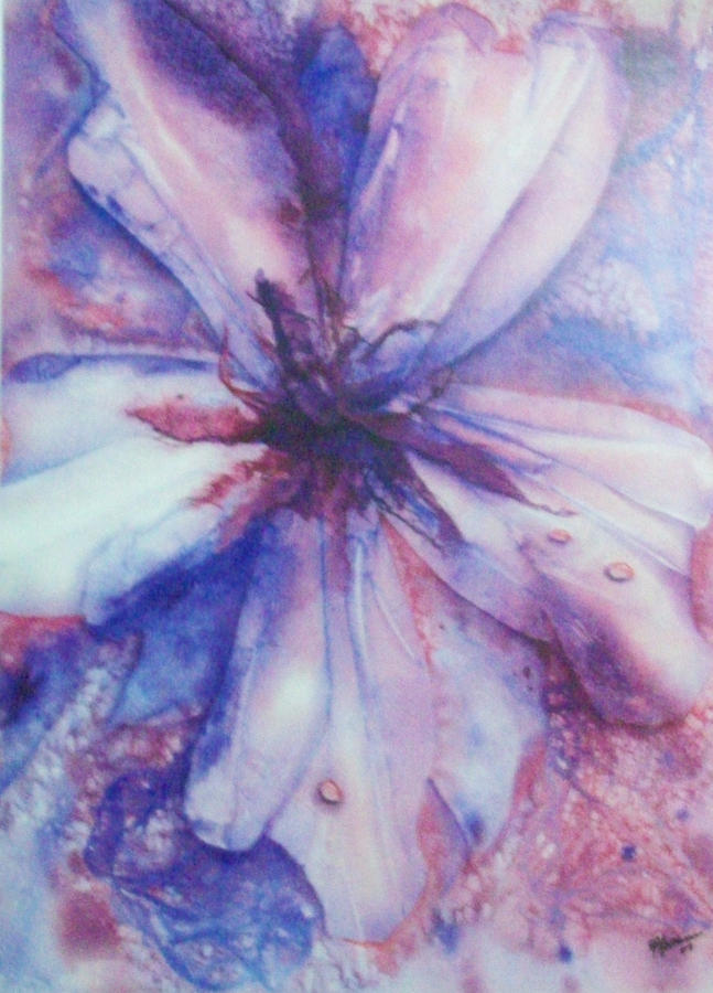 Abstract Dragonfly Painting by Elise Boam
