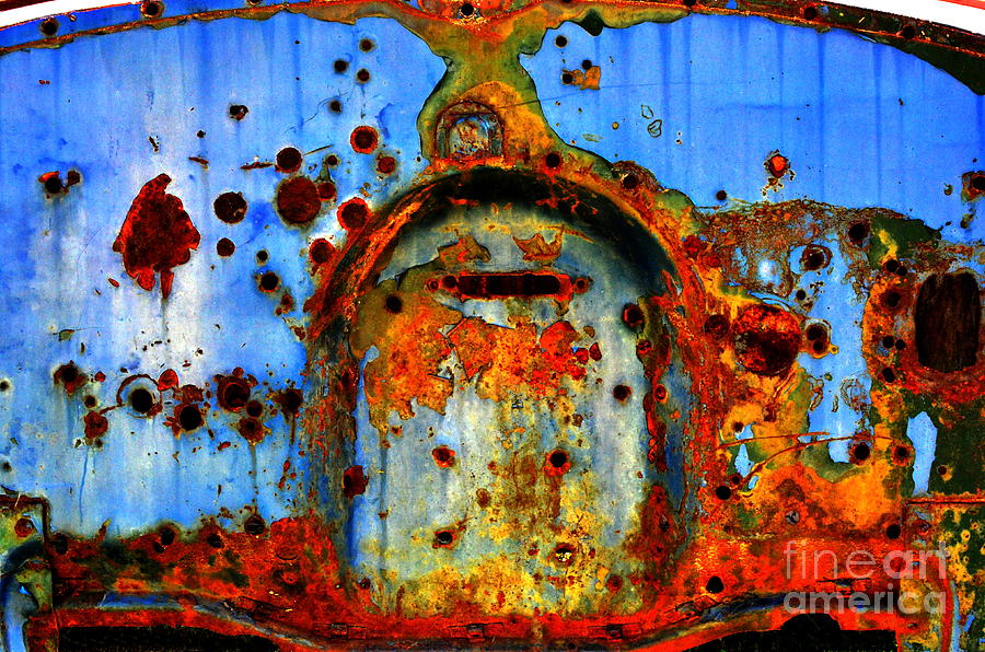 Abstract in Rust 7 Photograph by Newel Hunter