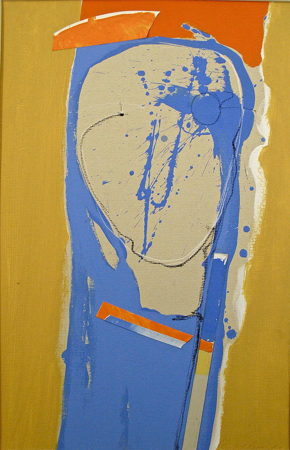 Abstract Kopf  Painting by Cliff Spohn