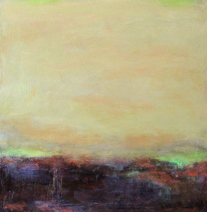 Abstract Landscape - Rose Hills  by Kathleen Grace