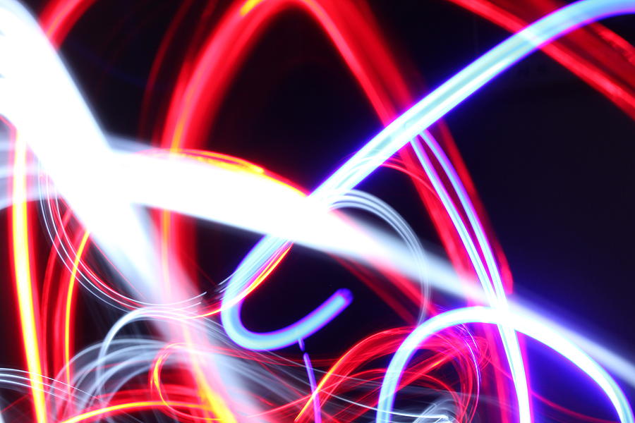 Abstract Photograph - Abstract Lightpainting by Cedric Darrigrand