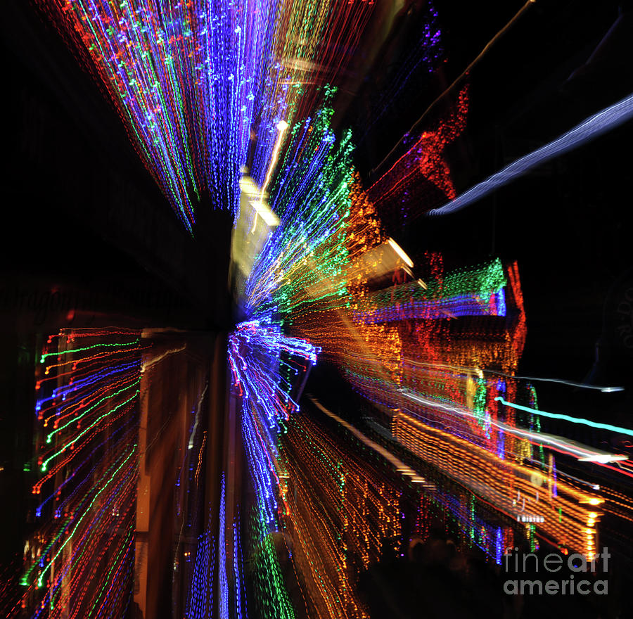 Abstract Lights Photograph by Ronald Grogan