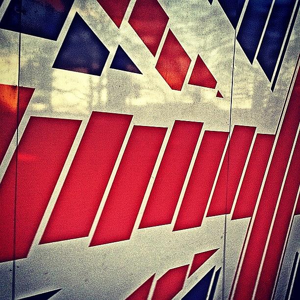 London Photograph - Abstract #london #exploring #unionjack by Emily Hames