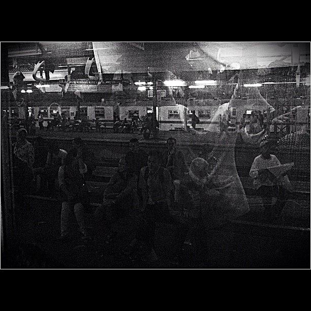 Instagram Photograph - Abstract #peoplelife #jakarta #bw by Nugroho Wahyu