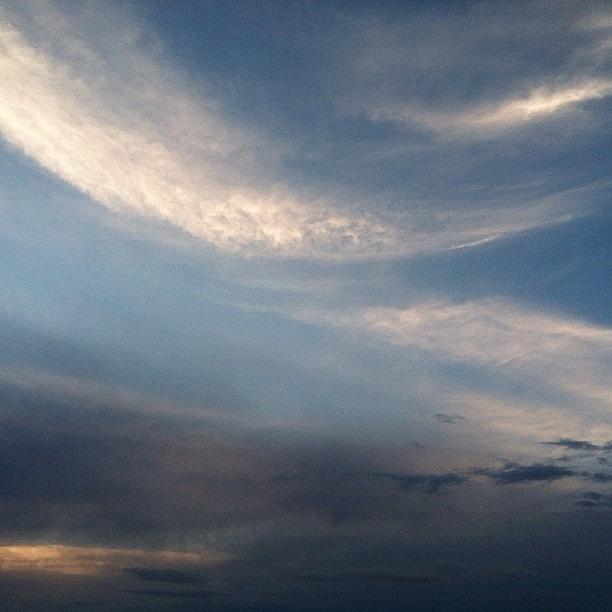 Michigan Photograph - Abstract #sky by Lisa Worrell