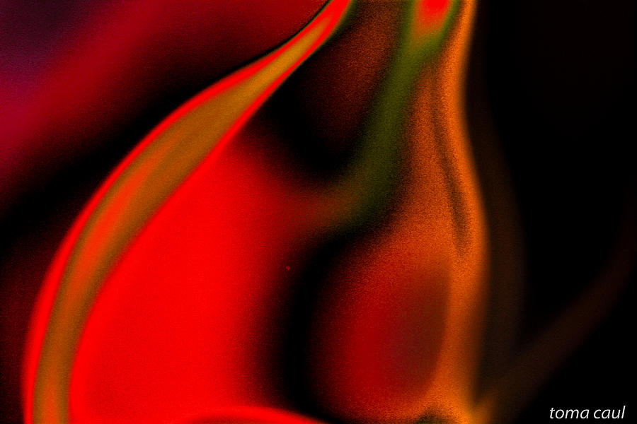 Abstract  Smoke Digital Art by Toma Caul