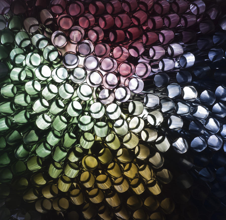Abstract Straws Photograph by Steve Purnell