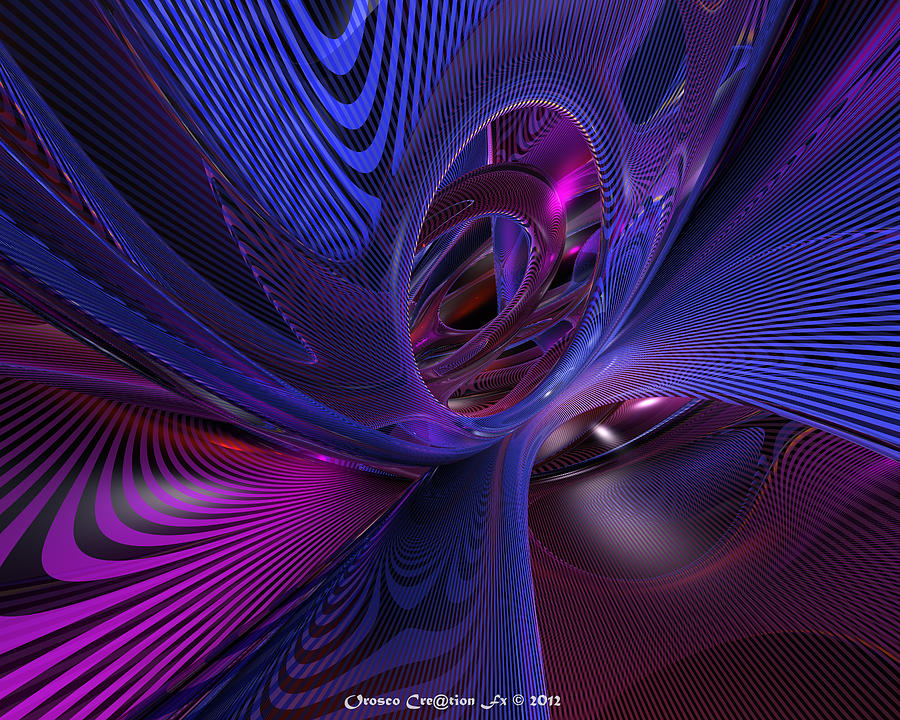 Abstract That Twisted Escher Digital Art by G Adam Orosco - Fine Art ...