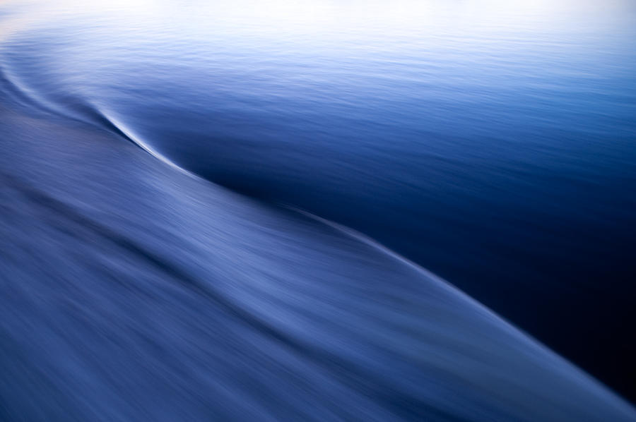 Abstract Photograph - Abstract Wave in Motion by Colin Sands