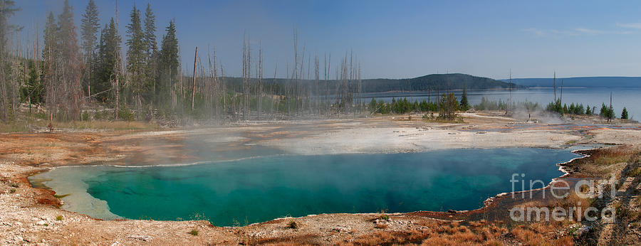 Abyss Pool -- West Thumb Geyser Basin Photograph by Charles Kozierok ...